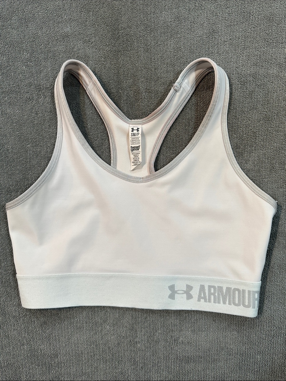 Under Armour Racerback Sports Bra - Size Small